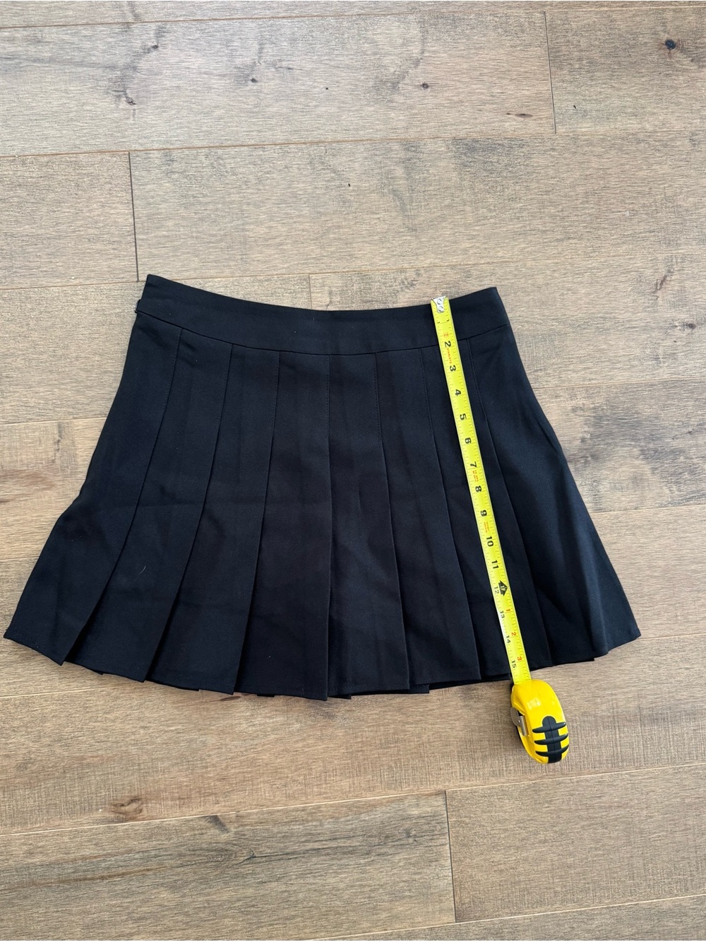 Black Pleated Mini Skirt - Classic Schoolgirl Style